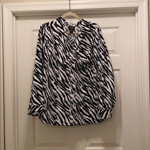 Lane Bryant button down top, size 24